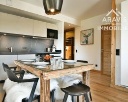 Les Chalets de l'Aiguille -B 103- Apt cosy avec vue montagne