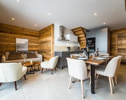 Appartement 6 personnes en duplex dans une résidence neuve au pied des pistes