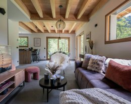 Chalet pour 8 avec grand jardin proche de Saint-Gervais