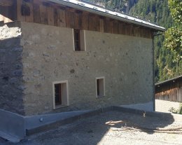 La Cabane des 4 à Chambéranger (Vanoise, Tarentaise, Savoie)