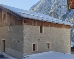 La Cabane des 4 à Chambéranger (Vanoise, Tarentaise, Savoie)