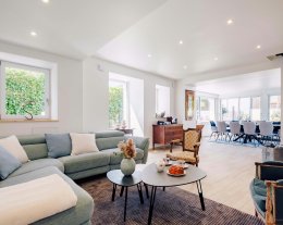Villa pour 12 proche du lac avec terrasses aménagées