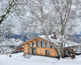 Chalet pour 12 à Combloux avec sauna et salle de sport