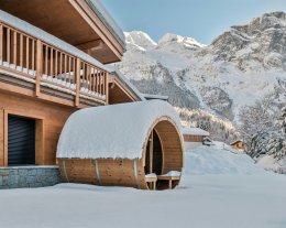 Chalet récent pour 8 avec sauna au massif de la Vanoise