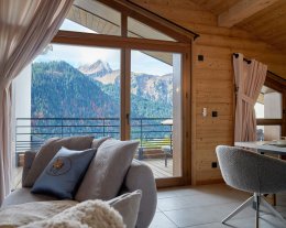 Appartement moderne pour 6 avec balcon aux Portes du Soleil