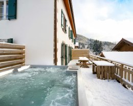 Chalet familial pour 10 avec sauna et jacuzzi à Gérardmer