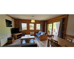 PRESTIGE 3 VALLEES LES MENUIRES LES BRUYERES SKI AUX PIEDS 8 PERSONNES  83 M2 POSSIBLE 12 PERS 2 APPARTEMENTS
