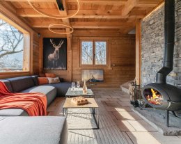 Élégant chalet toutes saisons pour 12 proche de Samoëns