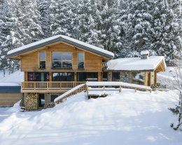 Chalet pour 8 au Val d’Arly avec terrasse et sauna