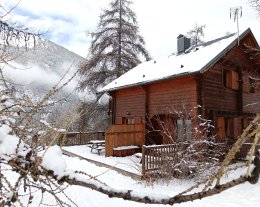 LES ORRES, Chalet ACONIT 5/7 couchages en front de neige