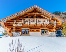 La fuste des Chamois - Chalet en rondins de luxe 5* pour 8 personnes