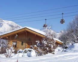 LE BLANCHOT  sur les pistes de ski