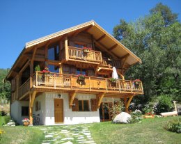 CHALET DE STANDING , SERRE-CHEVALIER 1400, 8 à 12 personnes, PLEIN SUD