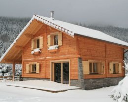 ERABLE chalet bio avec sauna finlandais