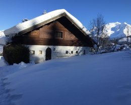 Chalet très chaleureux avec vue exceptionnelle sur Chaîne du Mt Blanc