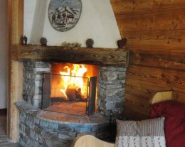 L'Angelina, chalet  4* 4 chambres, cheminée, hammam, garage à vélos