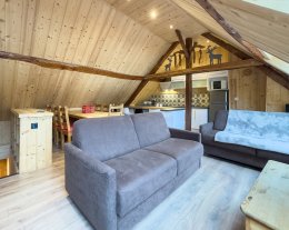 L'ALPAGE, duplex *** à 200 m des pistes, des Grands Bains et des commerces, séjour sans voiture