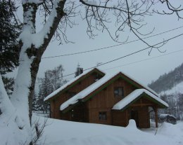 "HEIDI" chalet bois **** grand standing avec sauna