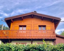 Chalet les Ancolies, face au Mont Blanc