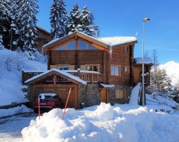 Chalet Sherwood - Authentique chalet bois avec vue panoramique sur les massifs et à proximité des pistes, loisirs et commerces