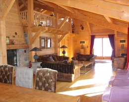 Chalet d'exception - Vue Mont-Blanc superbe  - Situation dominante - Sans vis à vis (8 à 15 personnes)