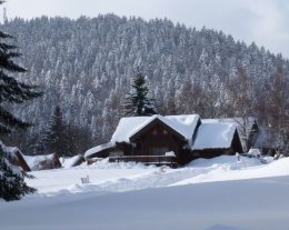 Chalet le Forney : sauna et espace 