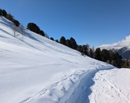 Portes de la Vanoise, T2 vue piste, cœur station pietonne, LA NORMA