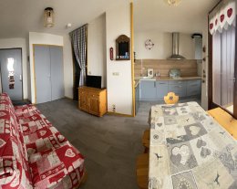 Duplex 45 m2. Belle vue sur la vallée, proche pistes.