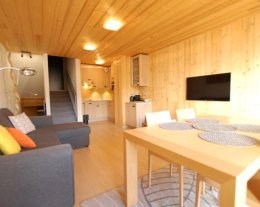 Appartement classé 4*, 50m2, plein Sud à 200m des pistes, vue exceptionnelle, tout inclus