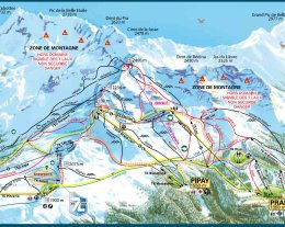 pied des pistes PRAPOUTEL LES 7 LAUX équipé 5/6 personnes