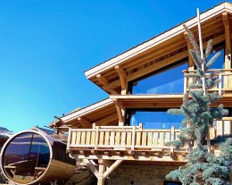 CHALET PRESTIGE NEUF PYRENEES - 12 personnes - jacuzzi et sauna panoramique