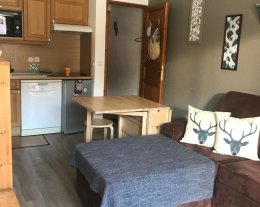 T2 Valmeinier 1800 Residence Chalet des Alpages, 4 personnes, au pieds des pistes et commerces