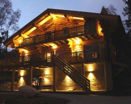 Chalet au centre de FONT-ROMEU sur terrain boisé