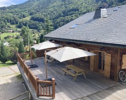 CHALET PROCHE MORZINE AVORIAZ GRANDE CAPACITE SPA SAUNA CHEMINEE