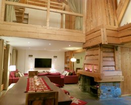 CHALET PROCHE MORZINE AVORIAZ GRANDE CAPACITE SPA SAUNA CHEMINEE