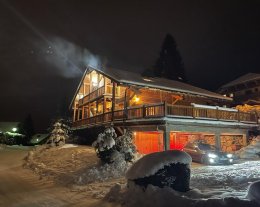 CHALET PROCHE MORZINE AVORIAZ GRANDE CAPACITE SPA SAUNA CHEMINEE