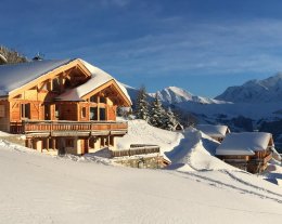 LUXUEUX CHALET - VUE MAGNIFIQUE SUR MONT BLANC - 15 lits - Acces facile