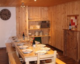 Grand appartement 12 / 13 places dans ancienne ferme Les Contamines Montjoie