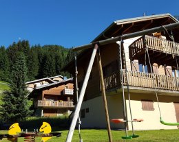 CHALET Louveteaux 5 chamb.**  offre  JUIN **  face  ESF pour enfants Portes du Soleil