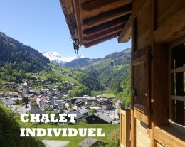 Chalet individuel typique 2/4 p. Là-Ôh BEAUFORT