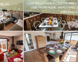 Chalet Hygge Saint-Lary: Gîte "Comforsy" 6 ch / Centre Village / Spa / Vue imprenable / Parking sécurisé / 17 Pers Max