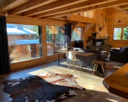 Superbe Chalet 4*  - 5 Chambres - au pied du Mont-Blanc avec Sauna - Jardin