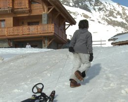 Appartement dans chalet 4 étoiles sur les pistes Appartement dans chalet 4 étoiles sur les pistes