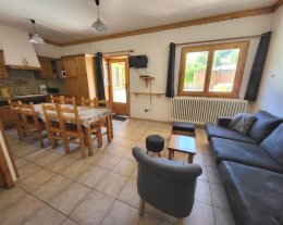 terrasse/20m pistes ski/150m piscine