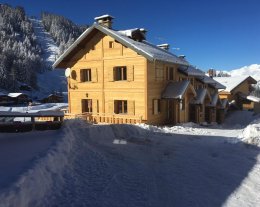 Les Quatre Freres à La Plagne 1800. Les Quatre Freres à La Plagne 1800.