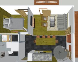 Duplex de 4 pièces avec balcons vue Montblanc à Montachavin La Plagne Paradiski