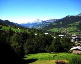 Megève Rochebrune - vue et exposition magnifiques