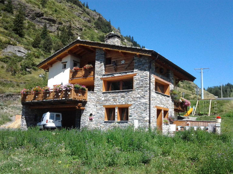 chalet en été