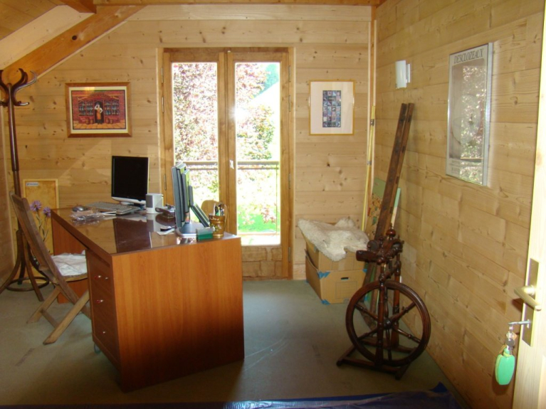 room upstairs already furnished