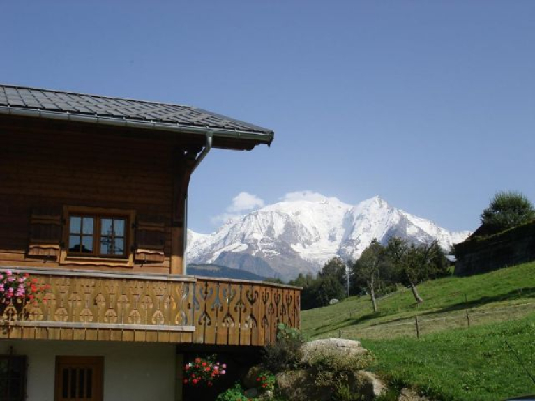 location chalet montagne combloux